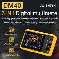 ALIENTEK DM40 DM40A/B/C 3 in 1 Digital Multimeter 60000 Count Oscilloscope Signal Generator Touch Sc