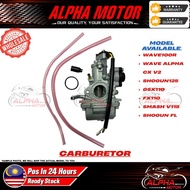 OEM ORIGINAL KEIHIN MUKINI WAVE100R WAVE ALPHA CX GSX FX110 SMASH V SHOGUN FL CARBURETOR CARBURATOR