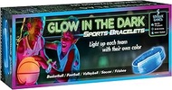 Glow in The Dark Sports Bracelets: 6 Blue, 6 Green | Identify Teams | Light Up 12 Players | for Glow
