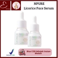 Evina Skincare Medan - Npure Licorice Face Serum | Ready Gojek INSTANT Medan