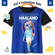 Children's Football T-Shirt v8 Cute Haaland Children's Shirt 3D Printing For Ages 1-12 Years - Nanja