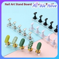 (MAGNETIC) 5pcs Nail Art Stand Board Display Board Nail Art Practice Board Chess Magnetic Board Papa