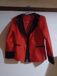 狂賭之淵 外套 cosplay  西裝外套 紅色外套 學院風 cos服
