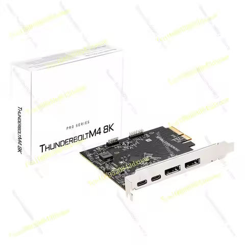 MSI PCIe Thunderbolt 4 Expansion Card M4 USB4 Compatible 8K for Z590/Z690/Z790 Motherboards