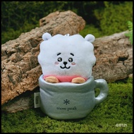 SNOW PEAK BT21 RJ Keychain Sierra Cup Accessory White Soft Toy Official Korean Character Goods