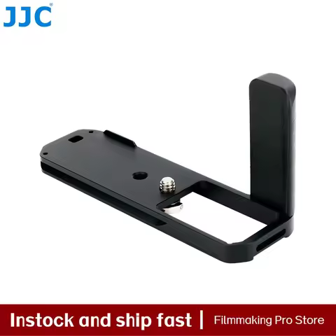 JJC XE4 Handle Bracket Quick Release L Plate Bracket Hand Grip for Fujifilm X-E4 replacement for MHG
