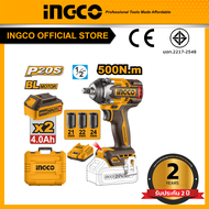 INGCO ชุดบล็อกกระแทกแบตเตอรี่ไร้สาย 20V SUPER CIWLI2050