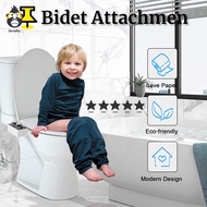Bidet Toilet Seat Attachment Water Spray - Non Electric Bidet Cleaning Dual Nozzle for Women Before and After Washing