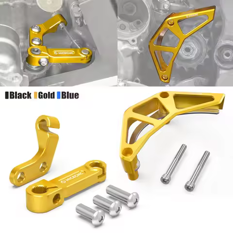For Suzuki DR-Z400S DR-Z400SM 2000-2024 One Finger Clutch Lever Bracket & Chain Guard DRZ400S DRZ400