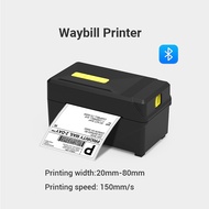 (พร้อมส่ง)FlashLabel A318 Printer 80mm เครื่องปริ้นเตอร์ 3 นิ้ว USB+Bluetooth Thermal Printer A7 พิม