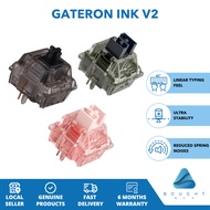 Gateron INK V2 Black Pink Wall Stem Mechanical MX Type Key Keyboard Switch Set Smooth Responsive Typing Experience