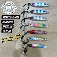 SMART FISHING AKAKUMA SPEED JIG / FAST JIG SMARTFISHING AKAKUMA FISHING JIG UV LUMI