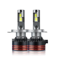 หลอดไฟ LED สำหรับรถยนต์ H7 H11 H4 CSP 3570ลำแสงสูงต่ำหลอดไฟหน้ารถ CANbus หลอดไฟเทอร์โบ LED H1 HB3 HB