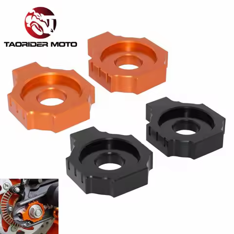 Rear Axle Spindle Chain Adjuster Block Tensioner For KTM Duke RC 125 200 250 390 Duke125 Duke200 Duk