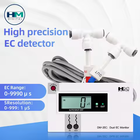 Online Digital Water Quality Tester TDS EC Meter Dual Probe TDS/EC Tester Total Dissolved Solids Mon