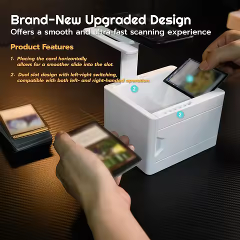 Fast For Standard Size Trading Cards For MTG Card Scanner Convenient Card Scanner For MTG Cards Coll