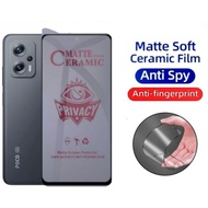 Ceramic Matte Spy Xiaomi poco F7 C75 C73 C71 C61 C51 C85 C81 F8 F6 F5 F5 Pro F4 GT X6 X7 X4 X3 X5 X8