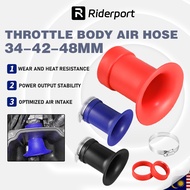 34MM-48MM Throttle Body Air Hose Trumpet Trompet Velocity Motor Universal Rubber Air Hose 34MM 42MM 