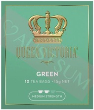 QUEEN VICTORIA - Queen Victoria 維多利亞女王 綠茶 茶包15g (10包)(63483)(澳洲平行進口貨) 此日期前最佳: 2026年3月