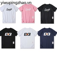 American Shooting Training Clothes Warm-Up Basketball Short-Sleeved Jersey Sports T-Shirt Men Women 