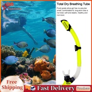 [Ueb]Diving Snorkel Silicone Full Dry Mouthpiece Swimming Underwater Diving Air Tube