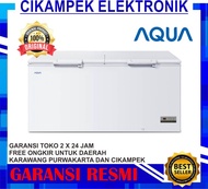 Chest Freezer AQUA AQF-550EC Freezer Box 500 Liter AQF 550 EC