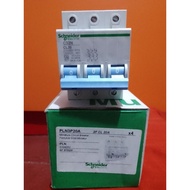 MCB Schneider electric 20 Amper 3 Phase blue head Type-C32N-CL20 Original PLN