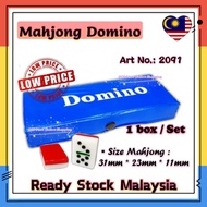 🔥NewStock🔥Mahjong Domino Classic Domino 28-Biji Domino Malaysia Style Fun Family Game 2-4 Players