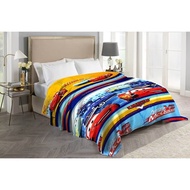 ANEKA BEDSHEET - Cars character fur blanket weighing 575 gr 160 x 210 cm
