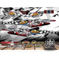 wave 100 jrp design lastest racing sticker