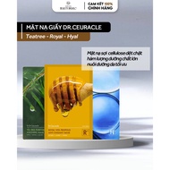 DR.CEURACLE ROYAL VITA PROPOLIS ANTIOXIDANT/ TEA TREE PURIFINE/ HA HYAL REYOUTH LIFTING MASK Sheet M