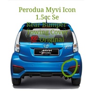 💯 Original Perodua Myvi Icon 1.5cc Rear Bumper Towing Cover