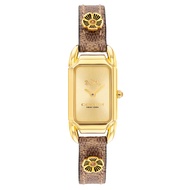 Coach Cadie Brown Leather Strap Analog Watch CO-14504192