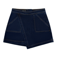 MOTTOM - HANA Denim Wrap Skort