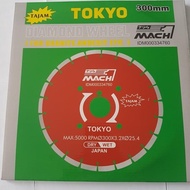 FF Tokyo Diamond Wheel Mata Potong Beton / Aspal 12" (300mm)