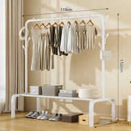 LG Rak Baju Gantung Stand Hanger Gantungan Baju Gantungan Baju Besi Gantungan Baju Berdiri 110/150CM