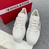 促銷品 Roger  Vivier Viv' Skate 皮革運動鞋 水鑽扣