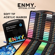 ENMY Acrylic Marker Soft Tip Pen Paint Drawing Colouring Painting Art Pen