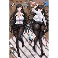 Anime Double-Sided Cushion Cover Tsukatsuki Rio Blue Archive Cosplay Game Dakimakura Hing Body Pillo