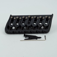 Fixed Bridge Headless Fanned Fret Guitar 7/8 String Guitar Bridge Black