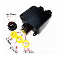 Factory Spot IP68Waterproof Junction Box G712Three-way Underground Cable Plastic Box One In Two Out 