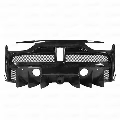 M STYLE HALF CARBON FIBER CFRP REAR BUMPER for 2015-2018 FERRARI 488 GTB SPIDER