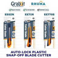 *RHUMA* GRABBIT AUTO-LOCK PLASTIC STATIONARY BLADE CUTTER