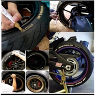 Tire Marker Toyo Marker for Motorcycle Tires, Car Tires, and Bicycle Tires