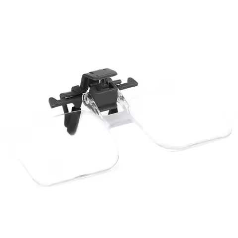 Comfortable Head-mounted Glasses Clip-on Magnifying Glass 2x Gift for Adult Elderly for Vision Impai