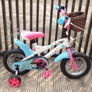 terbaru !!! sepeda anak 12 inch wimcycle bugsy girl ready