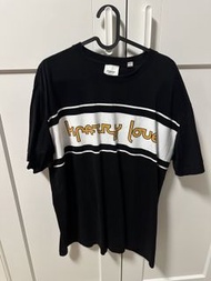 Burberry 黑色印花短袖上衣
