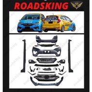 HONDA JAZZ FIT 2014 2015 2016 GE8 GENERAITIONSTYLE RS BODYKIT DIFFUSER LIP SIDE SKIRT PP MATERIAL