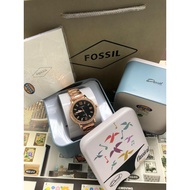 Fossil watch Set With Tin and paper bag