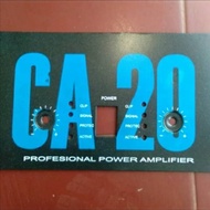 Front and Rear Panel Plate CA20 Stereo Power Amplifier